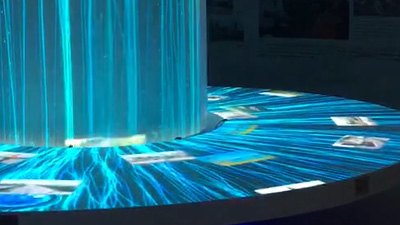 觸摸互動類信息瀑布