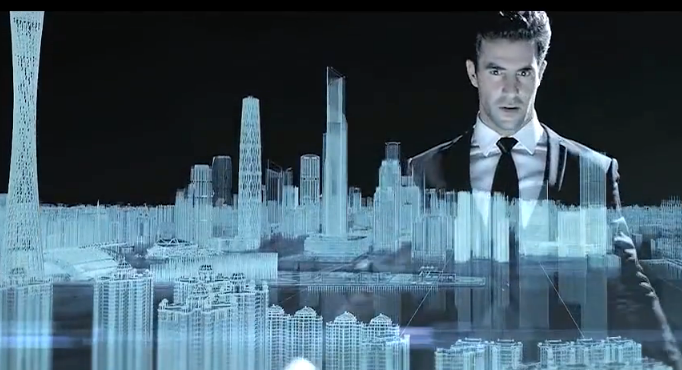 上海宣傳片制作；三維特效包裝的分解圖