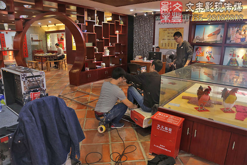 展館內部每個細節拍攝