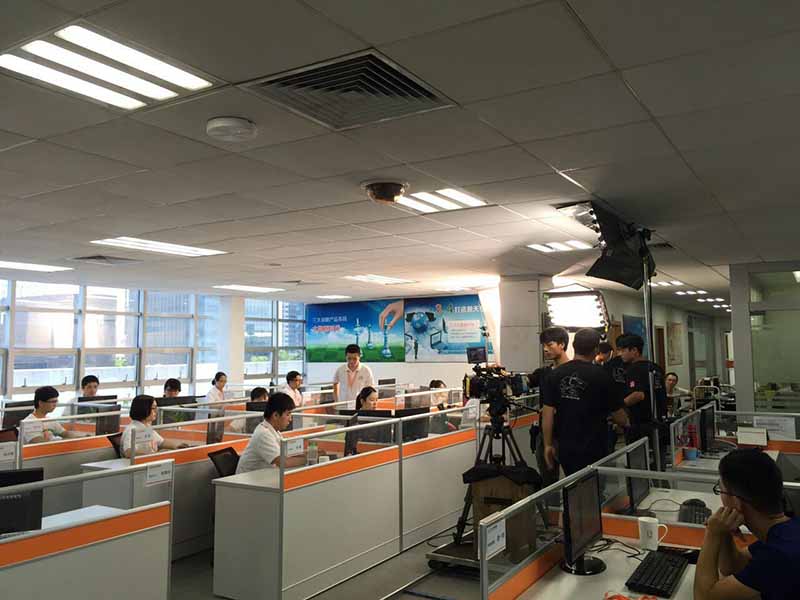 上海企業(yè)宣傳片拍攝公司拍攝現(xiàn)場